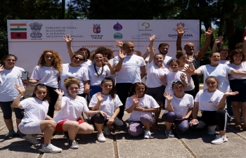 International Day of Yoga 2021 in Albania